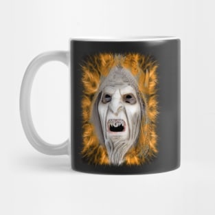 Fiery Skull Mug